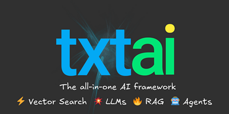 txtai：全能AI框架