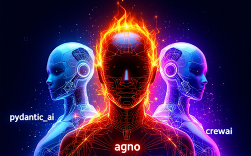 PydanticAI vs. Agno vs. CrewAI