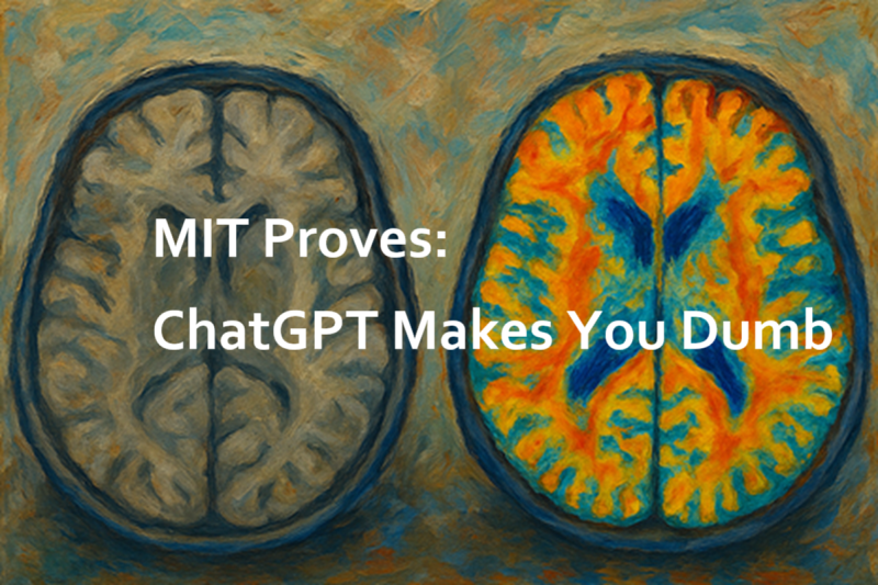 MIT证明ChatGPT会让你变笨