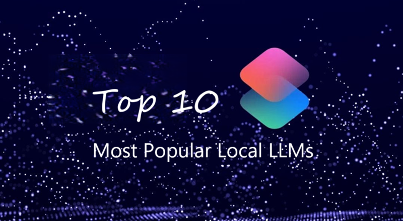 10个最受欢迎的本地LLM