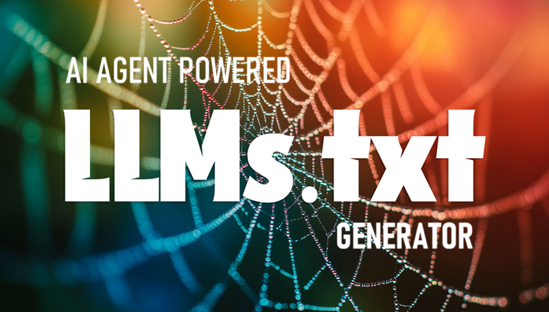 基于AI代理的LLMS.txt生成器
