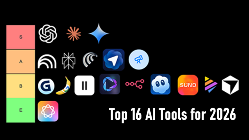 16个最佳 AI 工具 (2026)