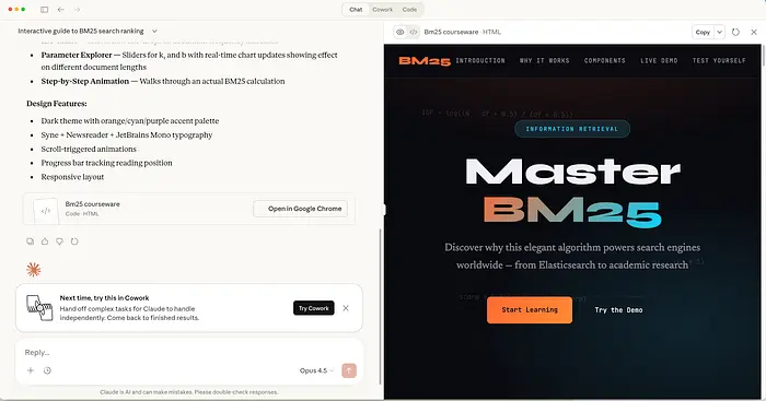 BM25算法课程网站