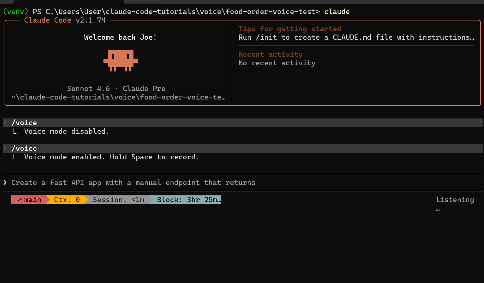 Claude Code /voice