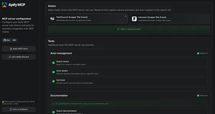 Apify MCP