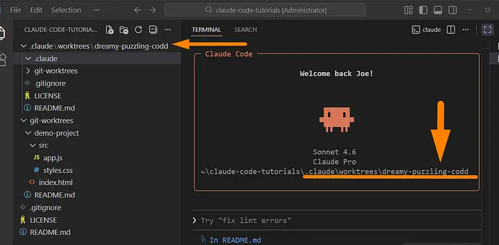 Claude Code Git Worktree