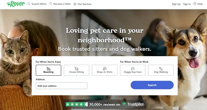pet service aggregator