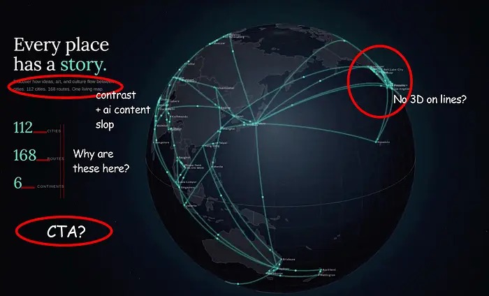 Claude design output broken down by professional designer