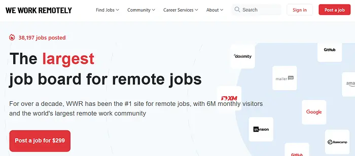 remote jobs board