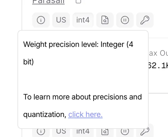模型的量化信息