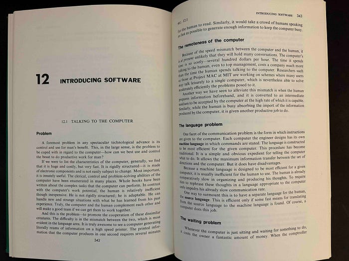 "Introducing Software" in Computer programming by Ivan Flores, 1966