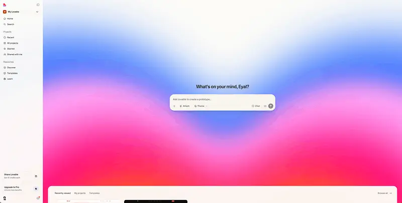 Lovable UI