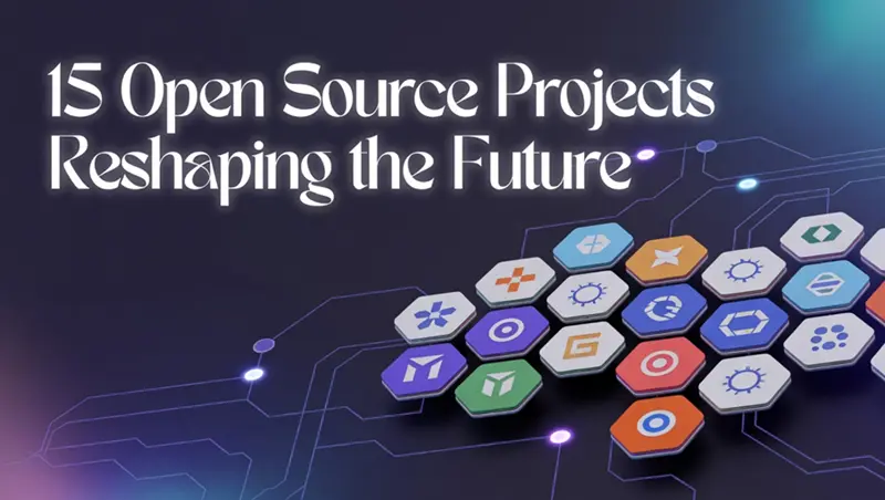 15 open-source projects that changed the world | by... 正在重塑未来的15个开源项目 - 汇智网