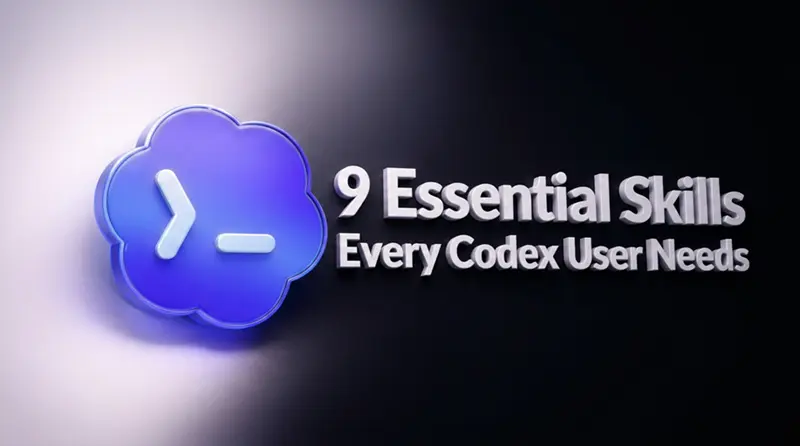 Codex User Count 9个Codex用户必备的技能 - 汇智网