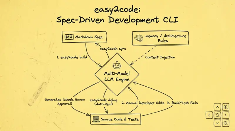 easy2code:规格驱动开发CLI - 汇智网