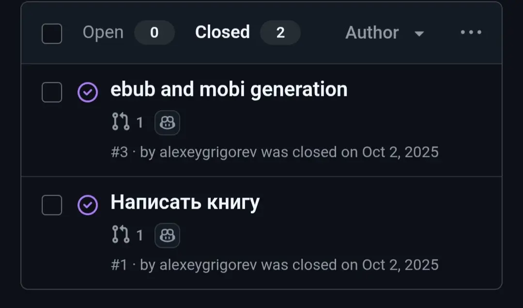 GitHub issues