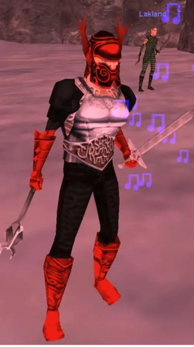 Me with my Singing Short Sword, 2001