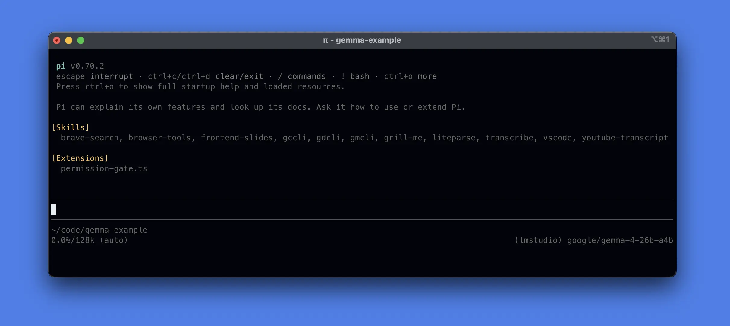 pi-start