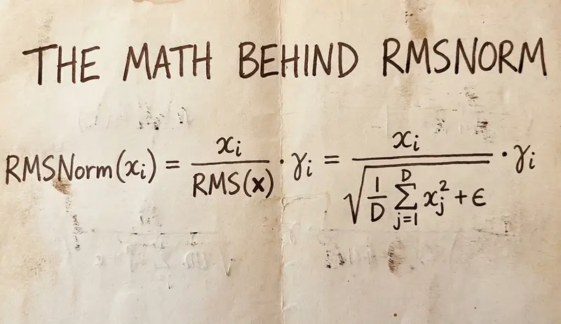 Reasonable Math Rm RMSNorm 背后的数学 - 汇智网