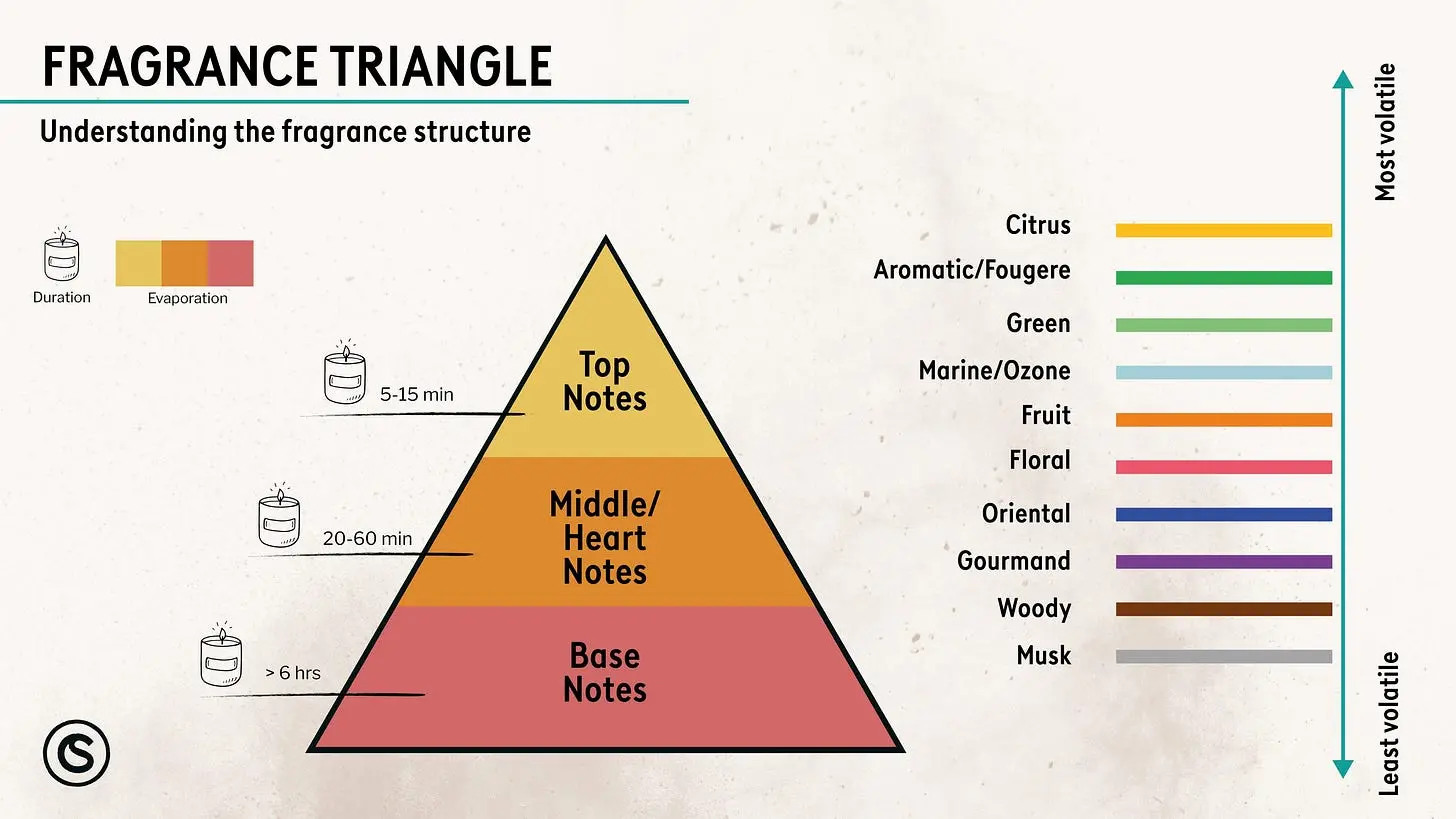 The Fragrance Pyramid – Candle Shack