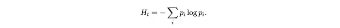 Entropy Formula
