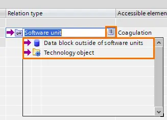 图 1.26 - 西门子 TIA Portal 软件单元 | 其他关系类型