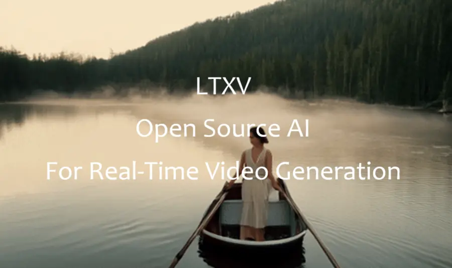 LTXV开源实时视频生成模型