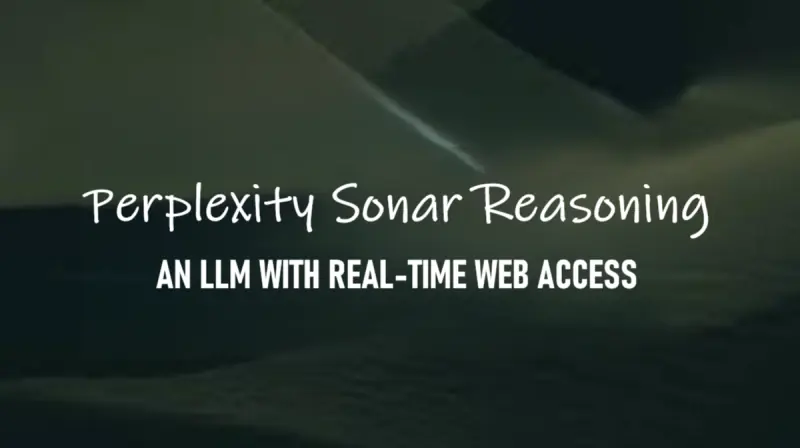 Perplexity Sonar Reasoning