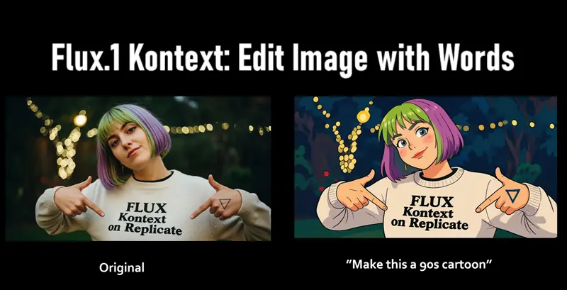 FLUX.1 Kontext：用文字编辑图像