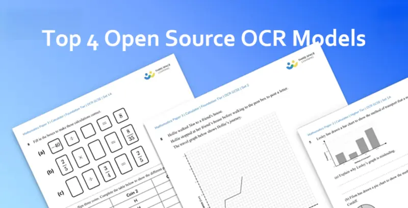 4个最强大的开源 OCR 模型