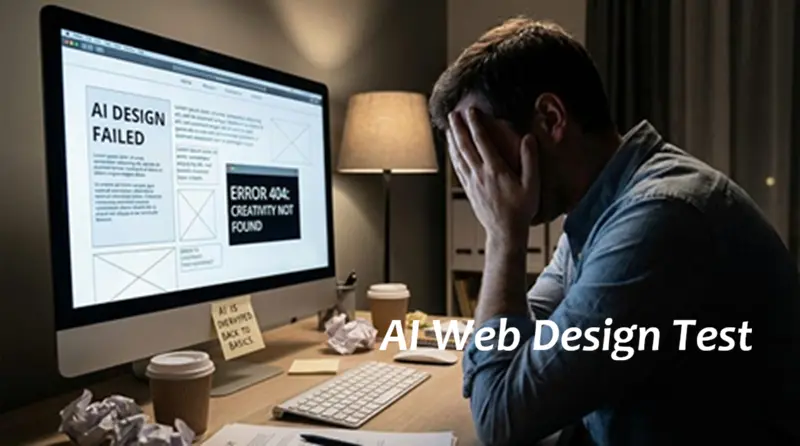 AI Web设计实测