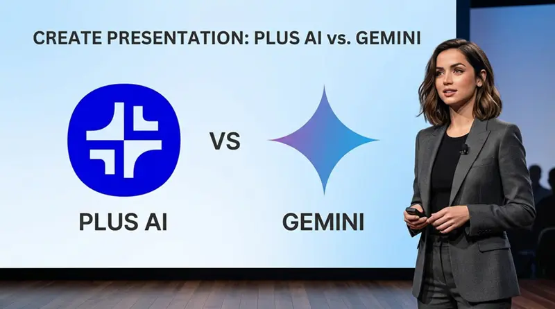 幻灯片制作：Plus AI vs. Gemini