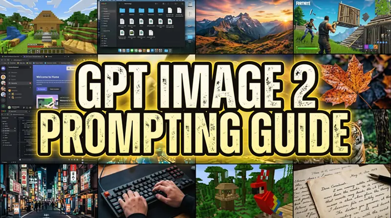 GPT Image 2 提示词指南