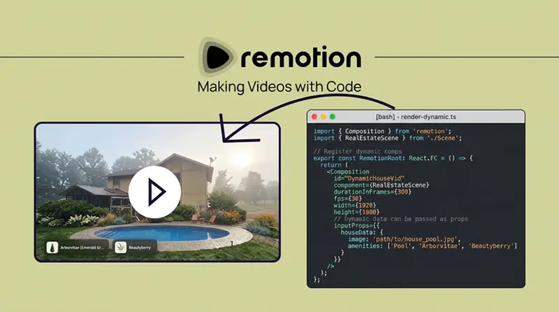 Remotion：用代码制作视频
