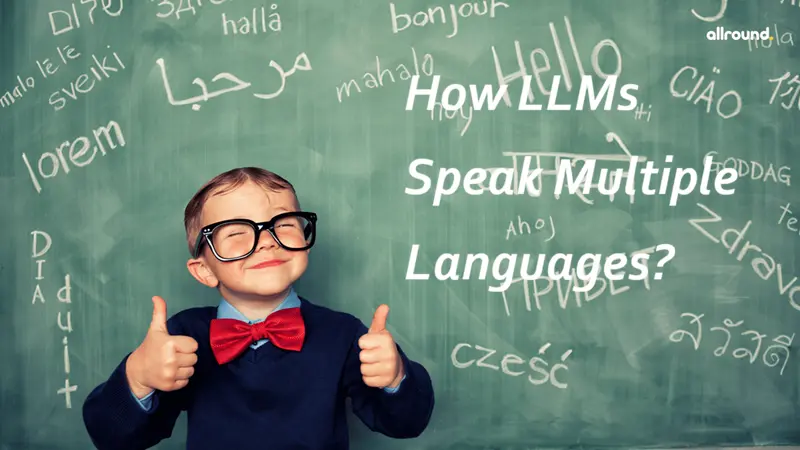 大模型内部如何处理多国语言？