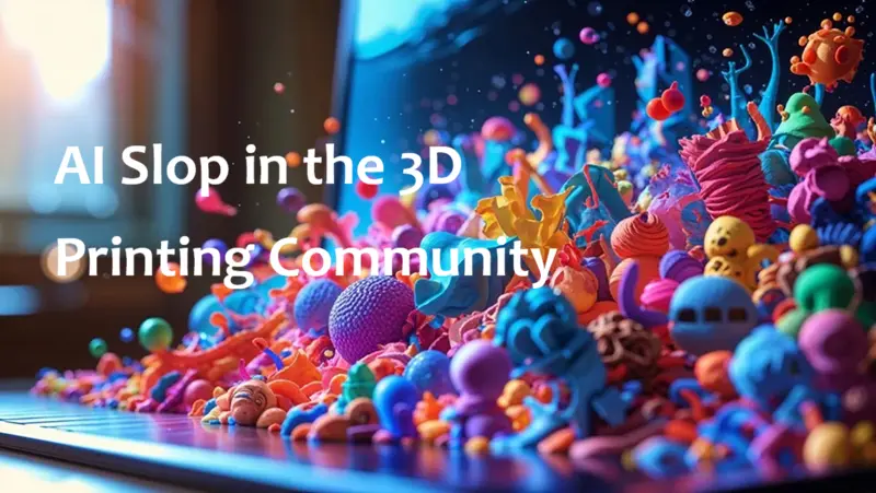 3D打印社区里的AI垃圾