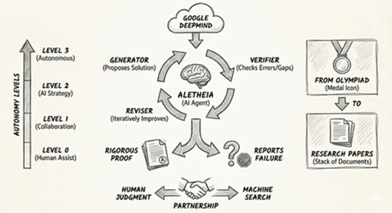 Aletheia：科学研究AI智能体