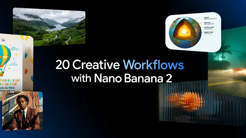 20个Nano Banana 2创意工作流
