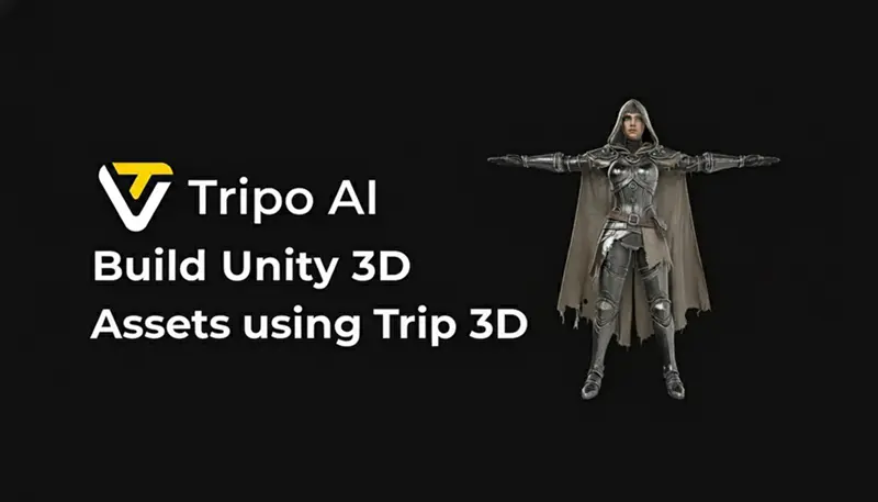 用Tripo 3D构建Unity 3D资产