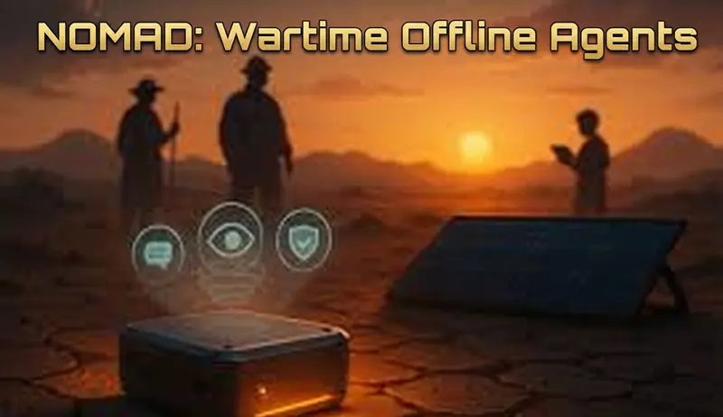 NOMAD：战时离线智能体
