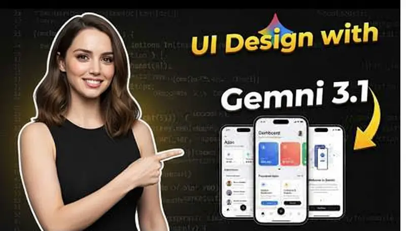 用 Gemini 3.1 进行 UI 设计