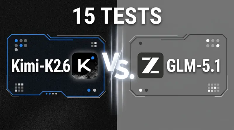 15个实测：Kimi K2.6 vs. GLM-5.1