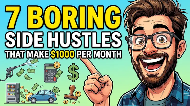 7个月入$1,000的无聊副业