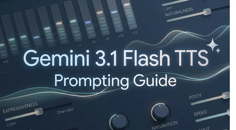 Gemini 3.1 TTS提示编写指南