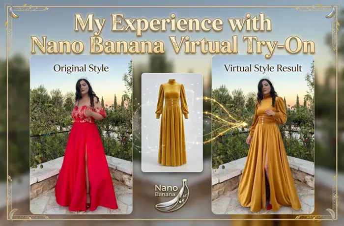 我的Nano Banana虚拟试衣体验