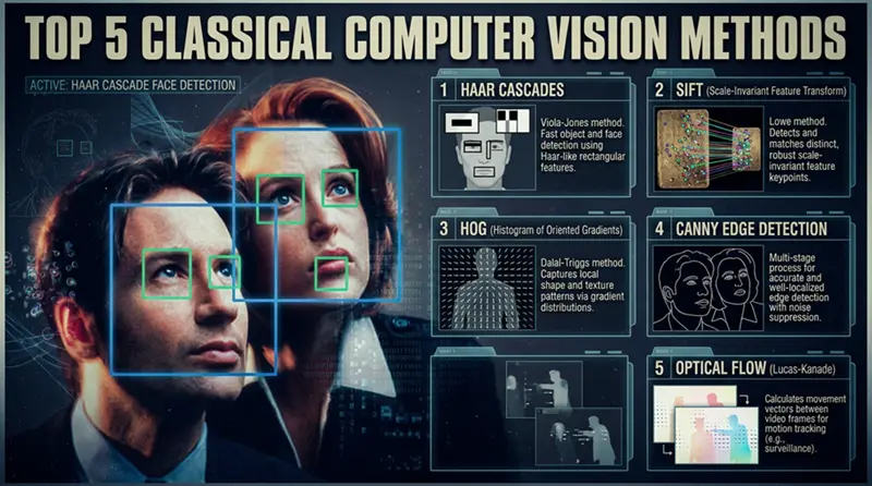 5个最常用的传统计算机视觉方法