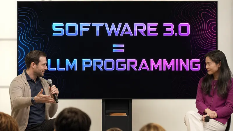 AK: 软件 3.0 = LLM编程