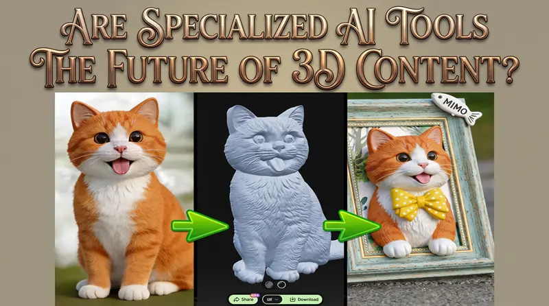 专业 AI 工具是 3D 内容的未来吗？