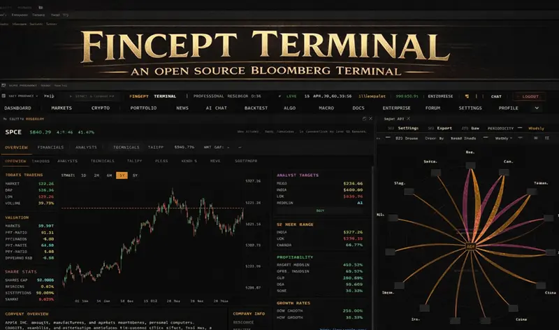 Fincept Terminal: 开源彭博终端