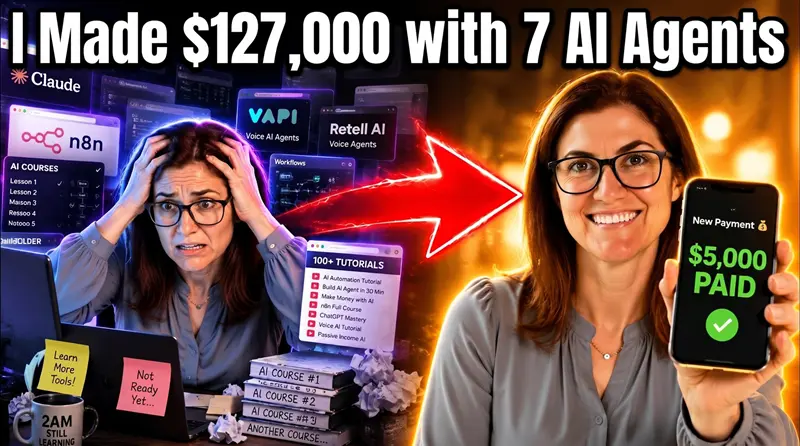 我靠7个AI智能体赚了$127,000